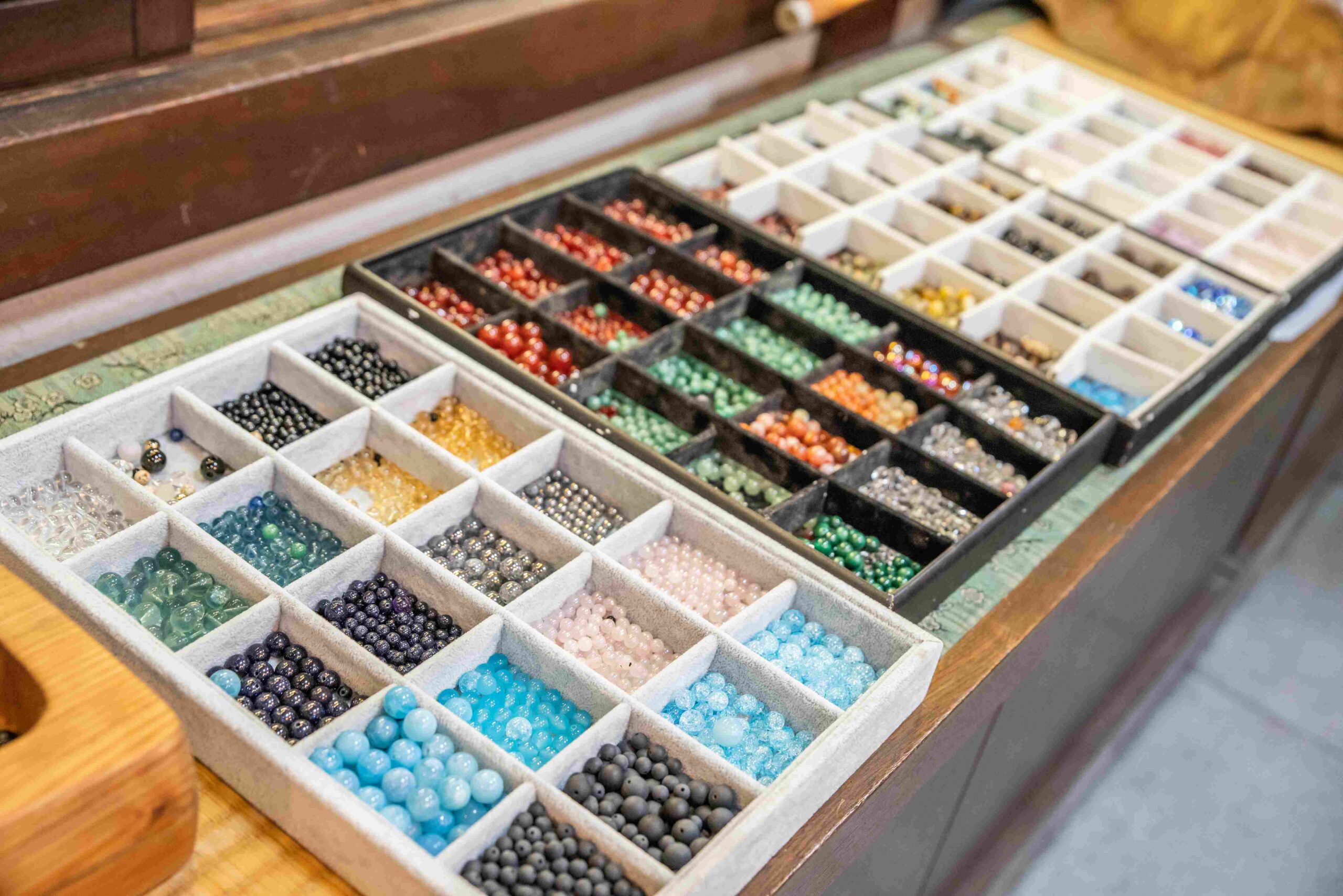 Buddhist rosary making